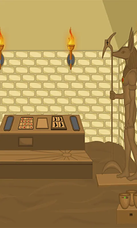 Segunda captura vertical de Escape Game Egyptian Rooms, da Quicksailor